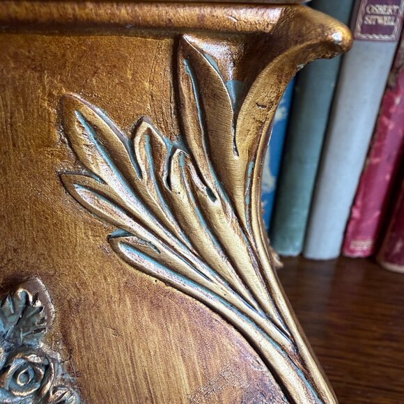 Large Vintage Ornate Heavy Trinket Box - Picture 15 of 16